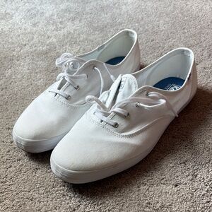 Keds Classic White Lace-Up Sneakers